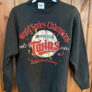 Vintage Minnesota Twins 1991 World Series crewneck